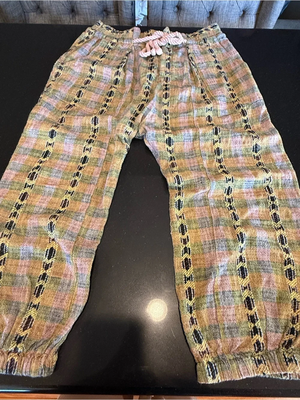 Women’s Free People Knit Pants - Pink, Green, Blue